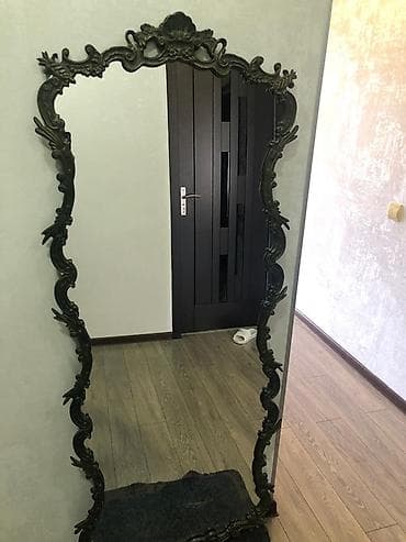 Güzgü Döşəmə üstü, Dekorativ, Naxışlı — 1
