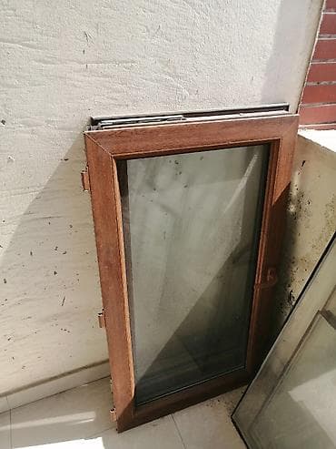 İşlənmiş Pəncərə şüşəsi, Еni: 60 sm, Uzunluğu: 110 sm — 4