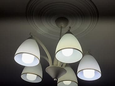 sekil: Çılçıraq, 5 lampa, Metal — 3