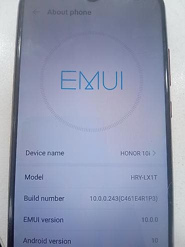 samsung galaxy note 20: Honor 10i, 128 GB, rəng - Bənövşəyi, Barmaq izi — 2