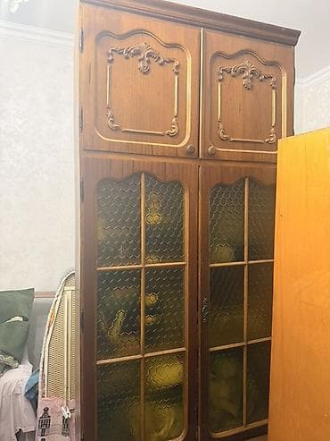 qapi taxta: Klassik üslubda iri ölçülü mebel dəsti - Material: təbii ağac əsaslı — 2