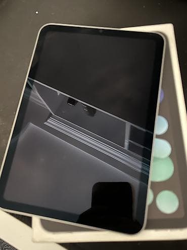 iphone 12 ağ: IPad mini 7 pro təp təzədi çox az istifade olunubdu karobka adabtrı — 4