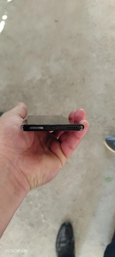 камера видеонаблюдения: Honor X9a, 128 ГБ, цвет - Серый, Отпечаток пальца — 3