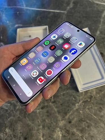 texno telefonlari: Samsung Galaxy A56 5G, rəng - Ağ, Barmaq izi — 4