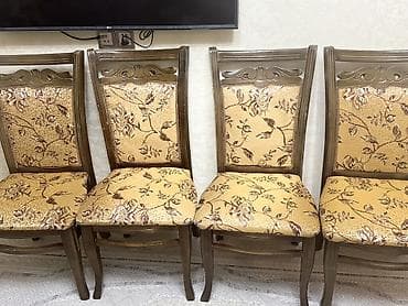 Qonaq otağı üçün, Qatlanmayan, rəng - Bej Stul