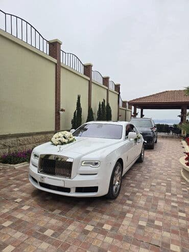 Rollse Royce Ghost white Toy, Nişan və digər tədbirlər üçün sifariş
