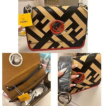 həsir çanta: Əl çantası, Fendi — 2