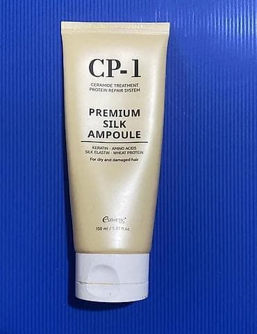 tebi saçlar: CP-1 Premium Silk Ampoule – saç üçün zülal bərpa edici ampul-krem — 1