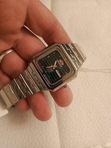 stolustu saat: Yeni, Qol saatı, Orient, rəng - Boz — 7