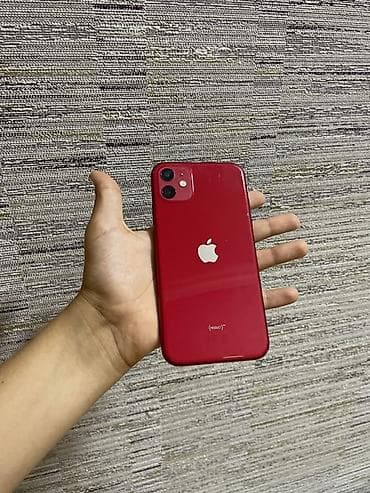 iphone 64gb: IPhone 11, Qırmızı, Face ID — 2
