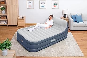 надувной матрас баку: 152 x 226 x 46 см cm ölçüdə bestvay 67923 şişmə yataq 46 cm böyük — 1