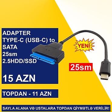 mini: Type-C/USB-C Adapterlər SAYLA ALANA VƏ USTALARA TOPDAN QİYMƏTLƏ — 9