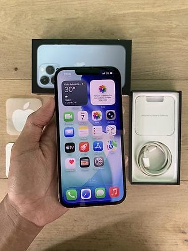 iphone wp: IPhone 13 Pro, 128 GB, Sierra Blue, Face ID — 2