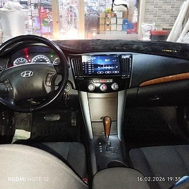 cruze diskleri: Hyundai Sonata sedan – qara rəngli, klassik dizayn. Texniki və xarici — 9