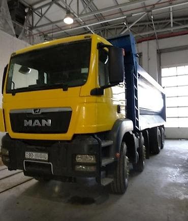 icarəyə avtomobil: Məhsul/xidmət: MAN markalı 8x4 tipli ağır tonnajlı samosval və inşaat — 1