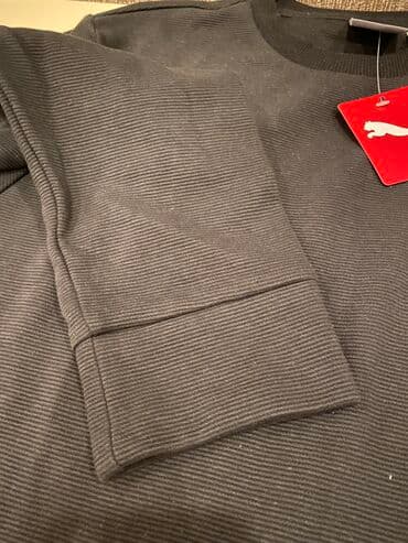 tek pencekler kisi ucun: Kishi uchun sviter Puma original — 4