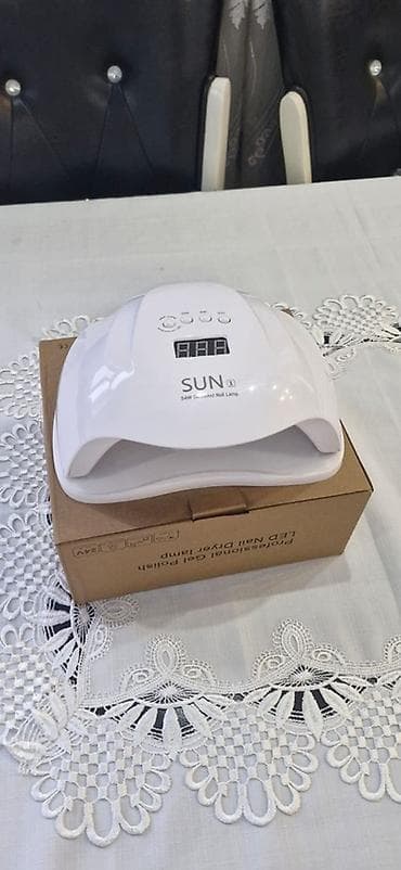 elektroforez aparati: Manikür üçün professional avadanlıq dəsti - SUN X1 54W LED/UV dırnaq — 1