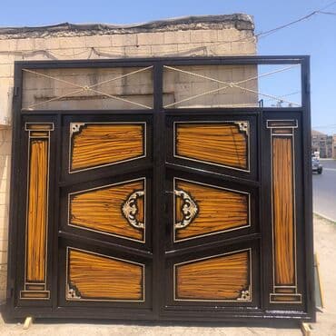 darvaza kreditlə: Darvazalar, Həyət üçün, Yeni, Mexaniki, Ödənişli çatdırılma, Rayonlara çatdırılma, Ödənişli quraşdırma — 16