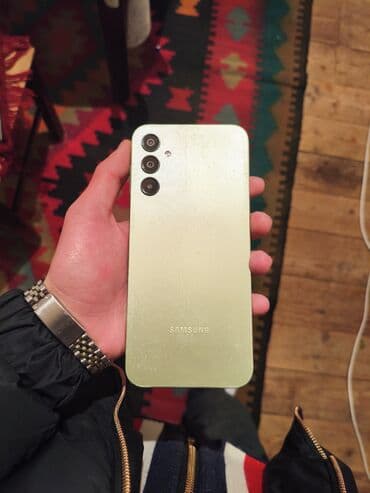 Ножи: Samsung Galaxy A14 5G, 128 ГБ, цвет - Зеленый, Сенсорный — 1