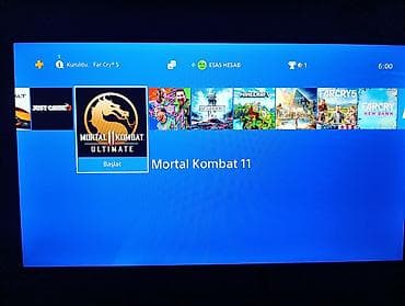 14 pro maxs: PS4 slim 500gb plombu üzərində, ideal vəziyətdə 2pult + 20oyun — 2