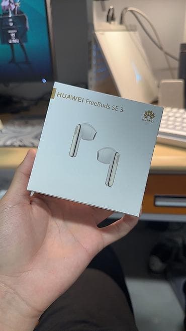 ip se: Simsiz (Bluetooth) Qulaqcıqlar, Huawei, rəng - Qara — 2