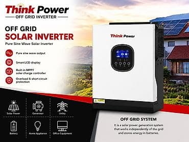 invertor nədir: ⚡ OFF GRID Think Power İnverter Satışı ⚡ 🔋 1KW — 250 AZN 🔋 3.6KW — 450 — 1