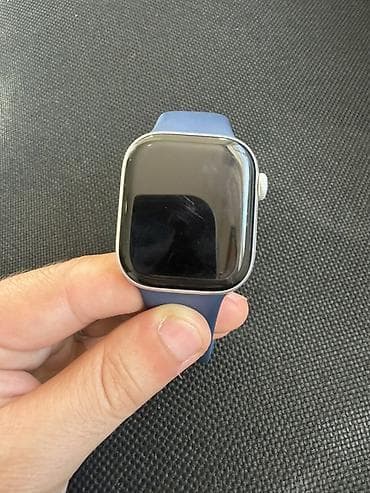 ağılı saat: İşlənmiş, Smart saat, Apple, Sensor ekran, rəng - Mavi — 1