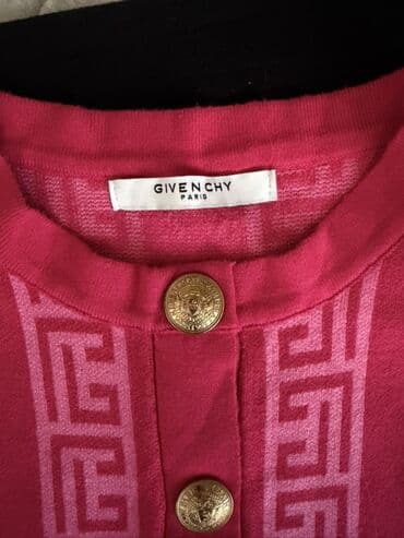 Hicab: Qadın sviteri/kardiqan – çəhrayı tonlarda, yunan frezi naxışlı — 3