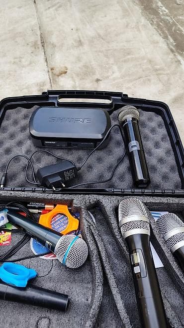 Velosipedlər: Dynacord PowerMate 1000 mikser və mikrofon-seti Peşəkar səhnə və — 2