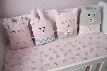 Uşaq arabaları: Daxildir 5 bortik Nazik yorgan Kiçik balış Prostina Yuva Teze kimidi — 3