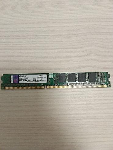 Kompüter ehtiyyat hissələri: Operativ yaddaş (RAM) Kingston, 4 GB, < 1333 Mhz, DDR3, PC üçün, İşlənmiş — 1