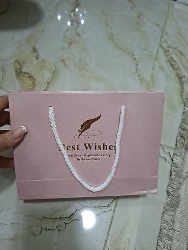 Hədiyyə Qutusu Seti – “Best Wishes” - Zərif açıq çəhrayı rəngdə