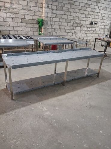 konveksiyon bişirmə sobası qiyməti: Nejaveka stollar və moykalar istənilən ölçüdə restaran — 3