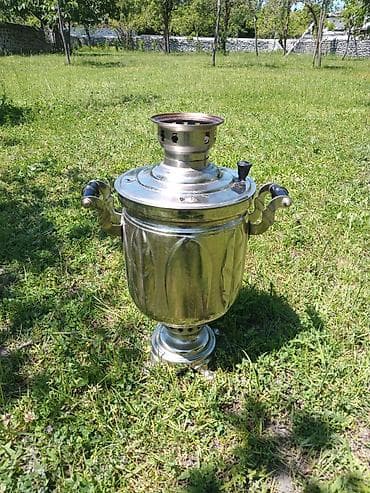 ваза под фрукты: Дровяной Самовар, 5 л, Платная доставка — 1