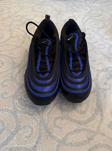 Личные вещи: Nike Air Max 97 idman ayaqqabısı - Rəng: qara və kobalt mavi — 1