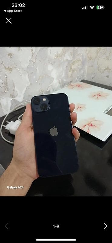 IPhone 13, 128 GB, Midnight, Face ID