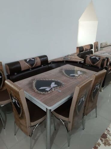 metbex stol stulları qiymetleri: 🇹🇷Türk istehsalı Möhtəşəm ✨✨ Kuxna üçün stol stul dəsti 2 stul 1 — 10