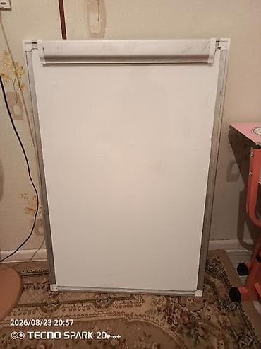Flipchart daska satilir ayaqlari ustunde olur uzunu 85 eni 55 az — 4