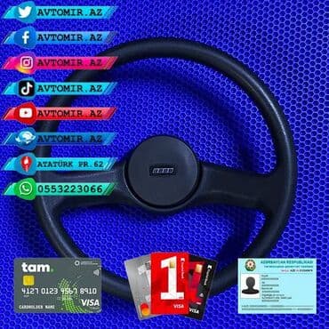 игровой руль в баку: Fiat Rol 🚙🚒 ünvana və bölgələrə ödənişli çatdırılma 💳birkart — 1