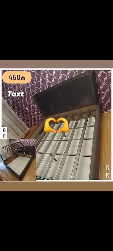 yataq tek neferlik: İkinəfərlik çarpayı, Bazasız — 1