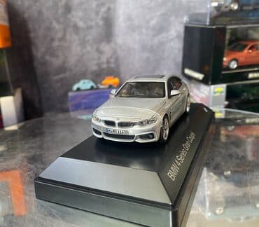 xrustal vaz: Коллекционная модель BMW 4 series F36 Gran Coupe silver 2014 Dealer — 12