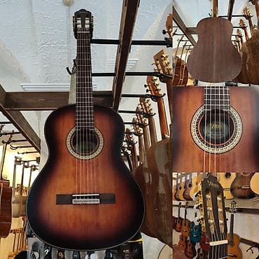 gitara cexolu: Klassik gitara Valencia VC404 CSB Simlərin sayı: 6 Üst:Sitka Spruce — 1