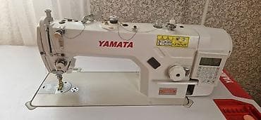 ucuz printer satilir: YAMATA EP8200L sənaye tikiş maşını – masa və pedal komplekti ilə masin — 4