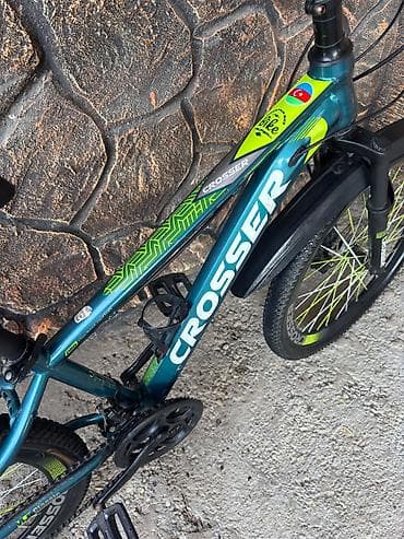 suru: Crosser velosiped – şəhər və yüngül off-road üçün rahat universal 24 — 4
