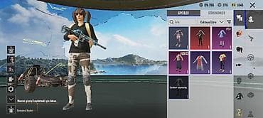 ideal hediyye kartlari: PUBG Mobile oyun hesabı – müxtəlif kostyumlar, aksesuarlar və RP — 3