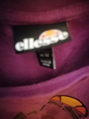 Hicab: Ellesse brendli unisex T‑shirt - Rəng: bənövşəyi - Ön hissə: böyük — 4