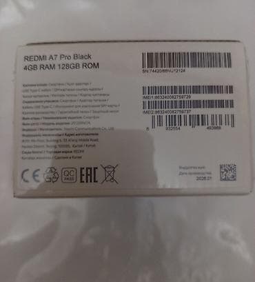 macbook pro m4 pro: Redmi 7 Pro, 128 GB, rəng - Qara, Sensor — 2