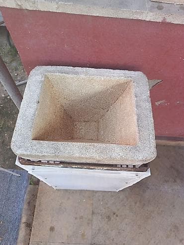 Tebii su daşı,filtr su ucun su daşı. - Material: tökmə beton/daş — 2