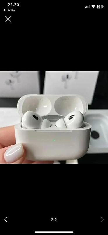 Qulaqcıqlar: Yeni Simsiz (Bluetooth) Qulaqcıqlar, Apple, rəng - Ağ — 2