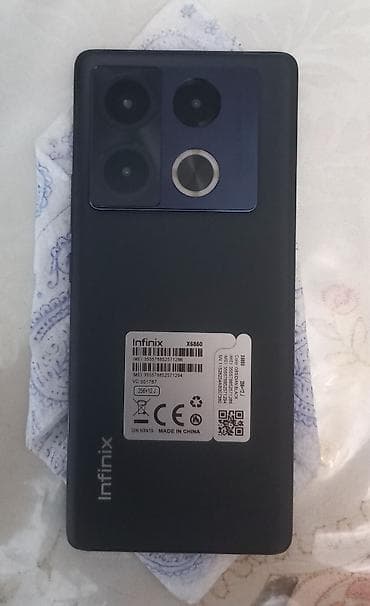 scanner: Infinix Note 40 Pro, 256 GB, rəng - Qara, Simsiz şarj — 2